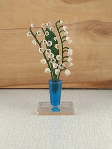 Souvenir Vintage Soviet Figurine USSR Flowers Lilies of the valley - Picture 1 of 24