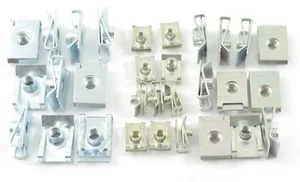 Blechmutter M4 M5 M6 M8 Clipse Klemmen Schnappmutter Federmutter metrisch - Bild 1 von 1