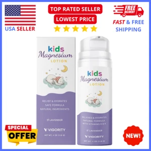 Kids Magnesium Sleep Lotion w/ Lavender – Calming Bedtime Cream for Relaxation - Picture 1 of 9
