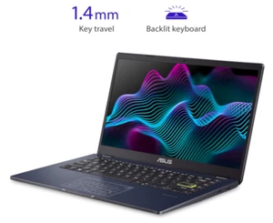 ASUS Ultra Thin Laptop, 14” FHD Display Intel Celeron, 320GB Storage, Star Black - Picture 1 of 4