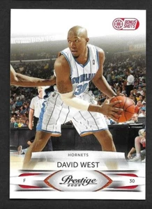 2009-10 Prestige Bonus Shots Orange #66 David West New Orleans Hornets 261/300 - Picture 1 of 1