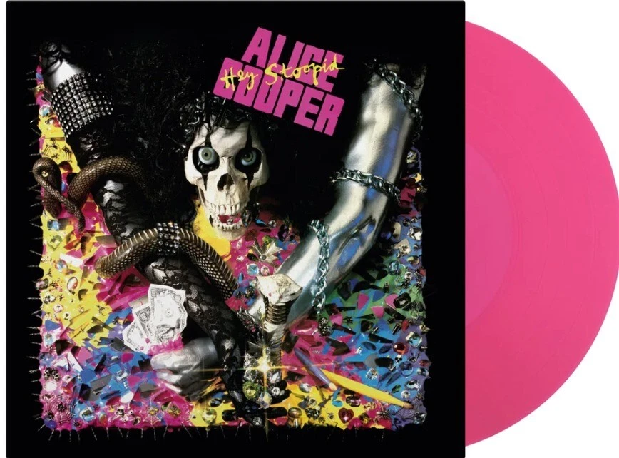 Alice Cooper Hey Stoopid LP Album vinyl record limited pink numbered 180g 2025 - Image 1 of 4