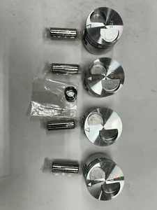 4x 0.00 Pistons For Subaru Sambar EN07 Fits kS3,KS4, KV3, and KV4 Carbed Models - Picture 1 of 2