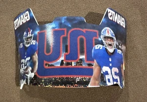 New York Giants Saquon Barkley Custom Football Helmet Visor Speedflex - Picture 1 of 4