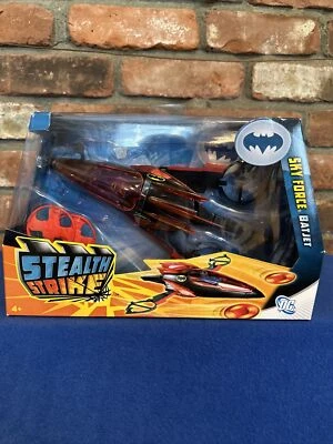 Batman Stealth Strike SKY FORCE BATJET  Brand NEW IN PACKAGE 2011 DC Marvel - Image 1 of 4