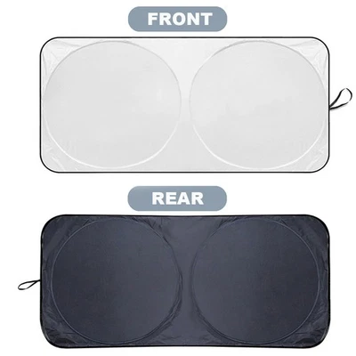 59"*27" Parabrisas Coche Parasol Plegable Visera Bloque UV Universal para Chevrolet Foto 1 de 4