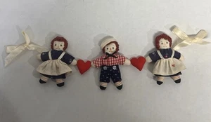 Juego de muñecas Raggedy Ann & Andy de colección - Imagen 1 de 12