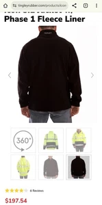 Tingley Icon 3.1 Jacket With Phase 1 Fleece Liner Men’s Size 2XL New In Bag BH - Picture 1 of 5