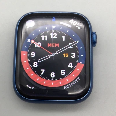 APPLE WATCH SERIES 7 Blue 38mm UNTESTED LOCKED  PARTS ONLY - Image 1 of 4