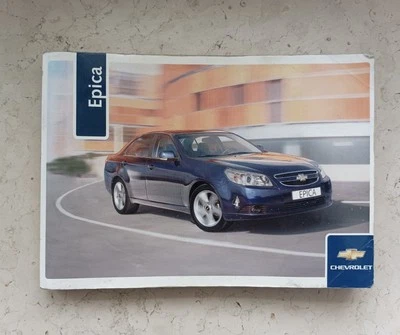 Chevrolet Epica Manuale Uso E Manutenzione  Italiano Libretto Istruzioni  - Immagine 1 di 4