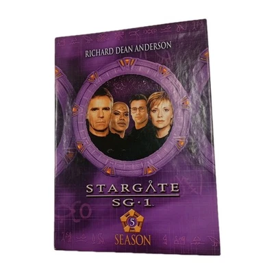 Stargate SG1 Complete Season 5 DVD Box Set 2004 5 Disc DVDs Vintage - Image 1 of 3