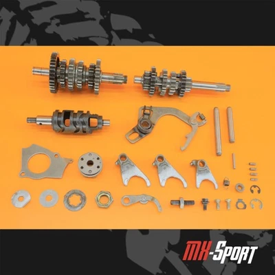 90-98 1991 RT180 RT 180 OEM Transmission Main Counter Shaft Gears Shift Forks - Imagem 1 de 4