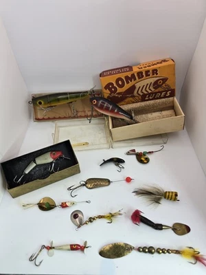 vintage Bomber Bait and misc lures Original Condition In Box. - Image 1 of 4