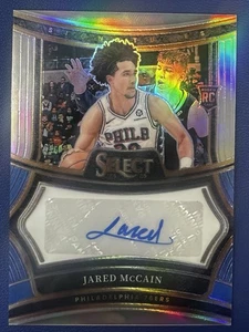 2024-25 Panini Select Jared Mccain #RS-JAR Silver RC Rookie Signatures Auto /249 - Picture 1 of 2
