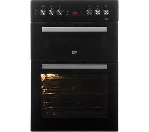 Beko Ceramic Cooker Black And Silver XDC653K 60Cm Freestanding Electric M Graded - Picture 1 of 5
