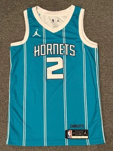 Camiseta deportiva auténtica LaMelo Ball Charlotte Hornets Nike Swingman Dri-Fit talla S NBA - Imagen 1 de 6