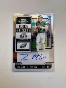 2023 Contenders Optic TANNER McKEE Rookie Ticket Auto RC #136 READ/SEE PICS - Picture 1 of 3