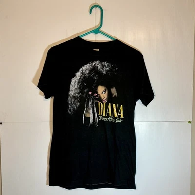 Camiseta Diana Ross Eaten Alive Tour 1986 auténtica puntada única talla grande EE. UU. Foto 1 de 4
