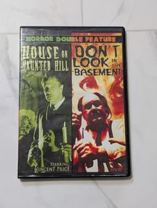 House On Haunted Hill/ Don't Look In The Basement [Slim Case] DVD Double Feature - Picture 1 of 5