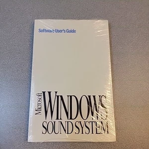 Microsoft Windows Sound System Software User's Guide COA - Picture 1 of 2