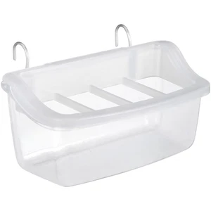 Anti- Feeder Travel Hanging Feeding Bowl Plastic Parrot - Picture 1 of 11
