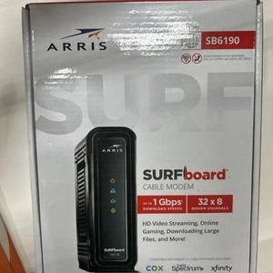 Modem - ARRIS SURFboard DOCSIS 3.0 Cable Modem - SB6190 - Picture 1 of 4