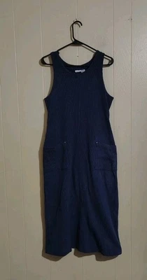 Cherokee Women's Maxi Sleeveless Dress Size Small Blue Thick Soft Y2K - Image 1 of 2