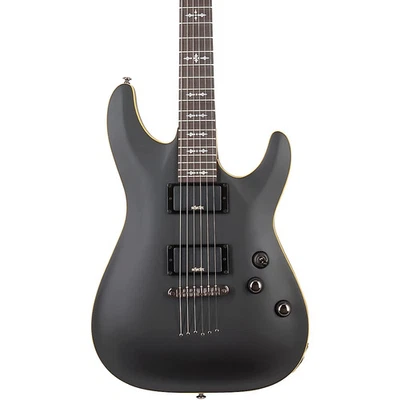 Schecter Guitar Research Demon-6 Electric Guitar Satin Aged Black - Image 1 of 4
