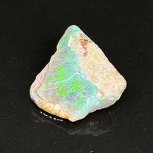 Opale grezzo Lightning Ridge australiano fuoco luminoso di alta qualità - Foto 1 di 7