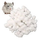 (White) Hamster Bedding Cotton Ball Hamster Cotton Ball Light Weight