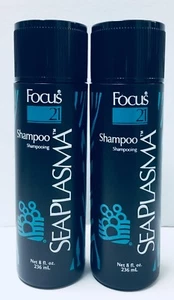 Sea Plasma Shampoo BLACK bottle by Focus 21 - 2 Pack (8 fl oz each) - Picture 1 of 1