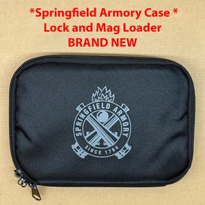 Springfield Armory Black Zippered Nylon Carry Case 8.5" for Hellcat Pistol - Picture 1 of 2