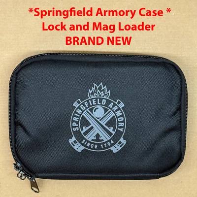 Springfield Armory Black Zippered Nylon Carry Case 8.5" for Hellcat Pistol - Image 1 of 2