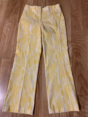 Брюки Metrostyle желтые блестящие размер 6P - Изображение 1 из 4