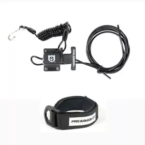 Pro Armor Universal ATV Kill Switch Tether &Wrist Strap YFZ TRX Raptor KFX LTR - Picture 1 of 3