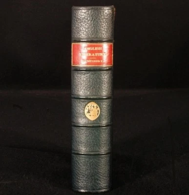 1913 Short History ENGLISH LITERATURE George SAINTSBURY - Image 1 of 4