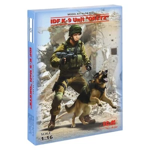 ICM 16102 Plastik Modell Figuren Bausatz Maßstab 1:16 IDF K-9 Unitz OKETZ - Bausätze Models - Bild 1 von 16