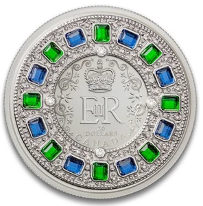 2022 Canada $20 Imperial State Crown Fine Silver Coin - Picture 1 of 4