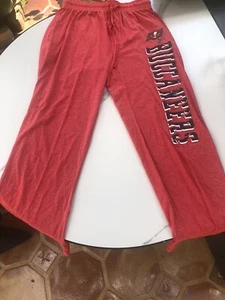 Tampa Bay Buccaneers Lounge Knit Pants Sleepwear Red Mens NFL Football New - Picture 1 of 8