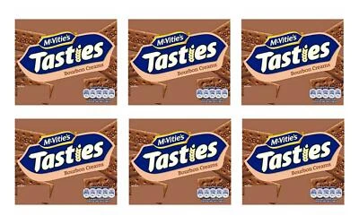 McVitie's Tasties Bourbon Creams Biscuits 300g x 6 Packs - Image 1 of 2