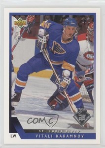 2019-20 Upper Deck 1993-94 Upper Deck Buybacks 1/1 Vitali Karamnov #338 7ez