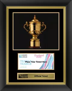 Rugby World Cup 2015 Official Webb Ellis Trophy Display Photo Frame - Picture 1 of 1