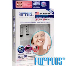 NEW Gentle-Fast Teeth Whitening•3D Tray•Whitener Bleaching Gel•【FW+PLUS】 fwplus