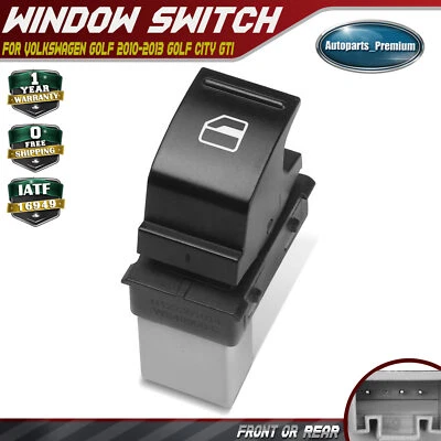 Power Window Switch for Volkswagen Golf 2010-2013 Golf City 2010 GTI 2006-2013 - Image 1 of 4