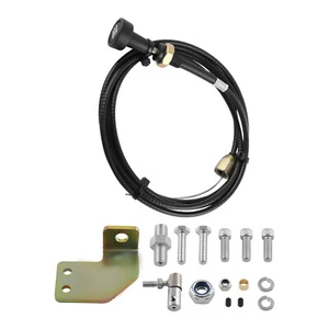 Manual Fuel Shut Off Solenoid Kit Cable Set For Dodge Cummins P-pump 12V 4BT 6BT - Imagen 1 de 12