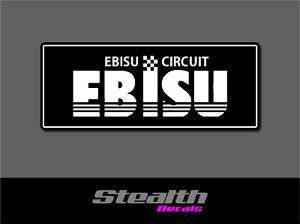 Ebisu Circuit Drift Slap Sticker Decal, Stance, Initial D V2