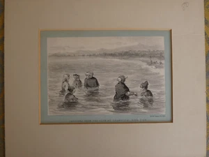 1 gravure XIXème sketched from the club granville edmonston & douglas, farlane - Picture 1 of 2