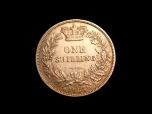 GREAT BRITAIN. VICTORIA. SHILLING 1865 (Die 130). KM 780. - Picture 1 of 2