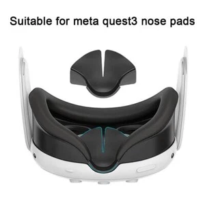 For Meta Q-uest3 VR Accessories Nose Pads Shading Light Mat Nasal Blocking M9O6 - Foto 1 di 14