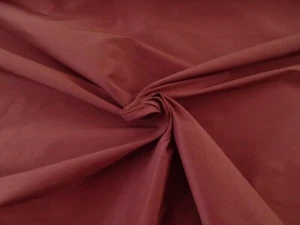 HIGH END VALDESE SILK DUPIONI GARNET RED UPHOLSTERY FABRIC $15.99/YD BTY - Picture 1 of 4